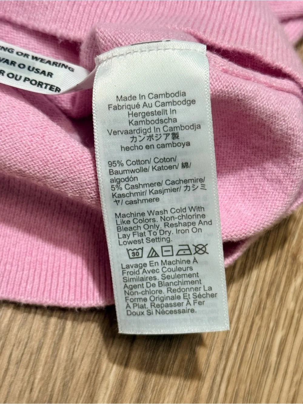 J. Crew Light Pink Crewneck Sweater with Balloon Sleeves